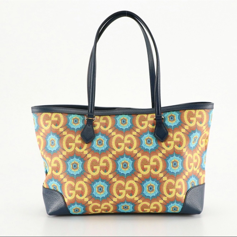 Gucci 100 Ophidia Tote Bag Multicolor Kaleidoscope Limited Edition, Rare EUC - Picture 4 of 8